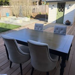 Dining Room Table And Chairs