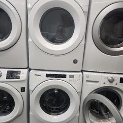 set Whirpool Steam Washer And Dryer LARGE 
