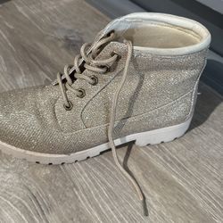 Gold Shoes Size 9