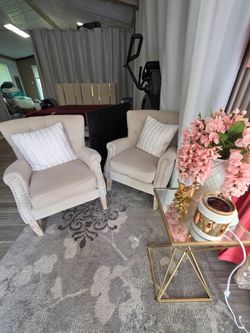 Arm chair set of 2
