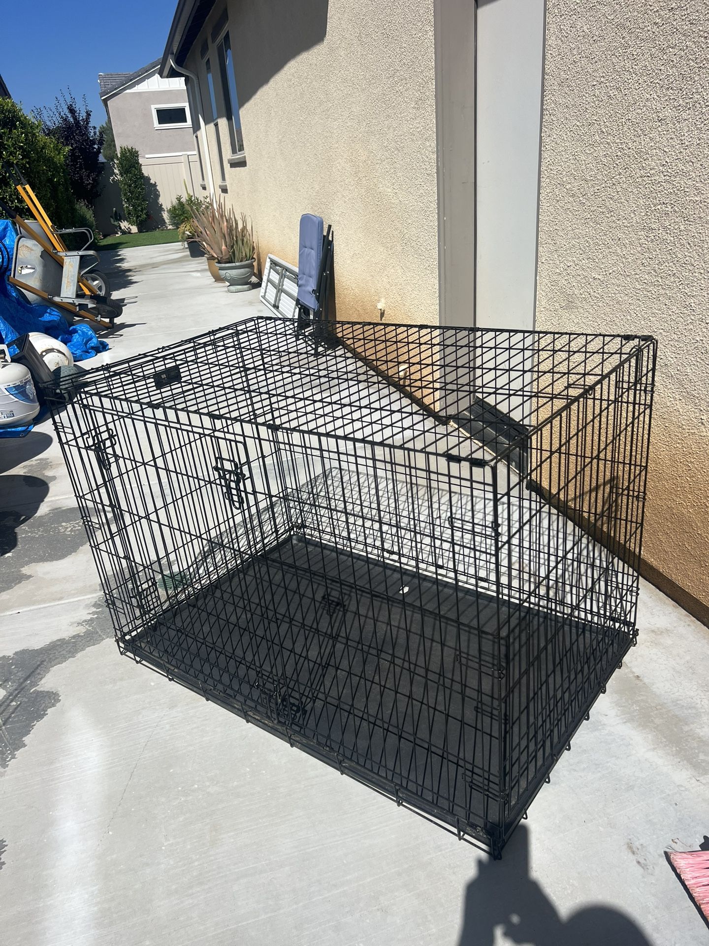 X-Large Dog Cage Crate Kennel 48”L X 31.11”W X 32.29" H