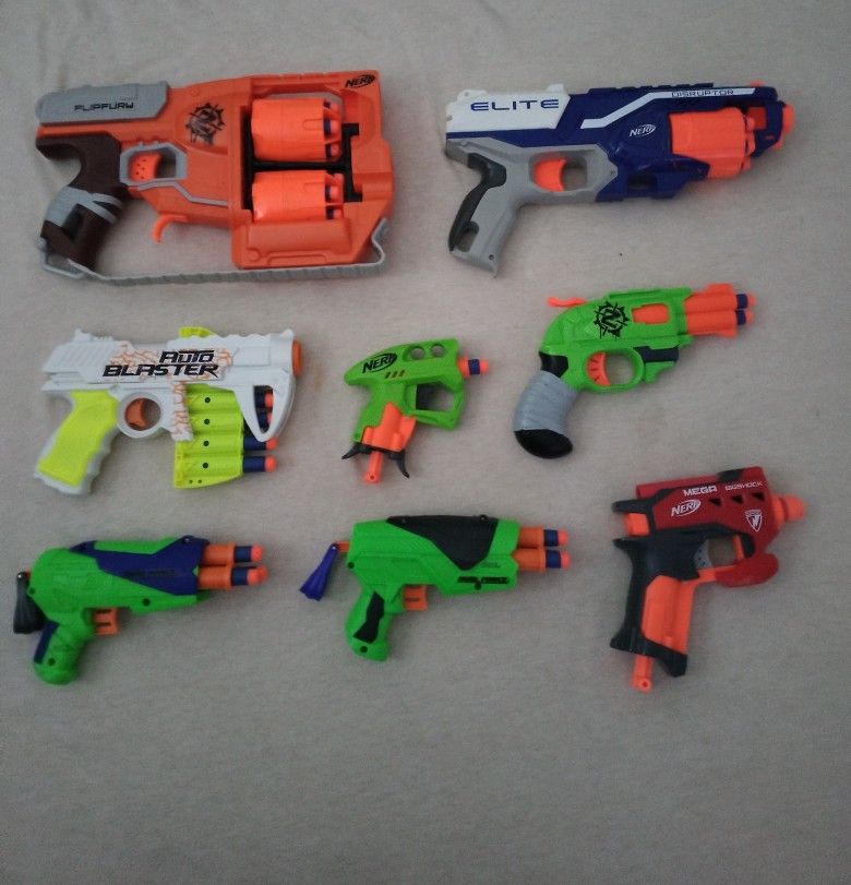 Lots of Nerf Guns for sale