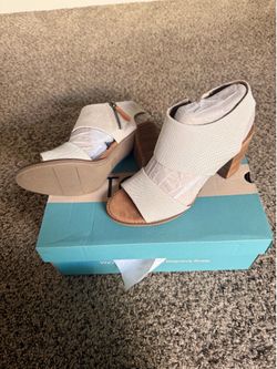 [NEW IN BOX] TOMS Majorca Cutout Block Heel Sandals - Size 8.5