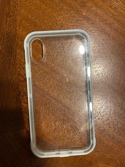 iPhone XS/X clear phone case