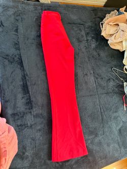 Pantalon de vestir rojo