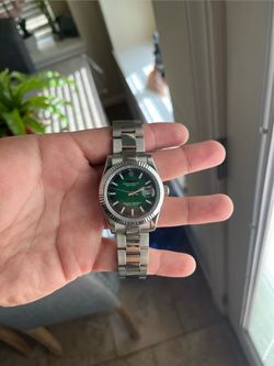 41mm green ombre datejust (2026 release) w/box