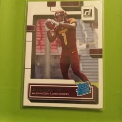 2022 Donruss Jahan Dotson Rated Rookie Card 