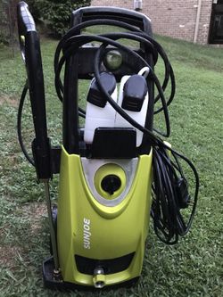 Sun joe electric pressure washer