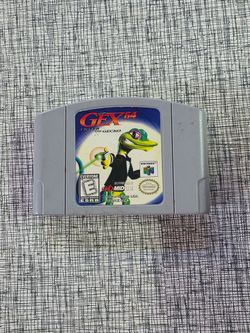 Authentic : Gex 64 : Nintendo 64
