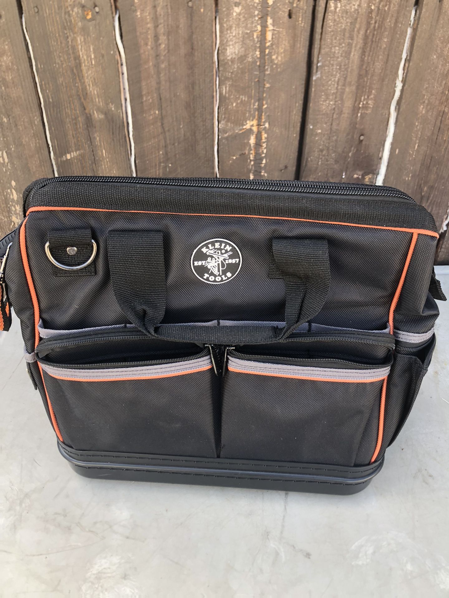 Tool Bag, Tradesman Pro Lighted Tool Bag, 31 Pockets, 15-Inch