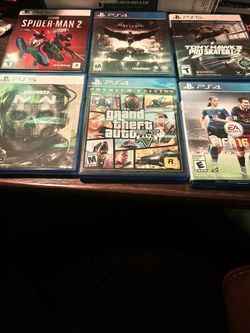 Ps5 And 4 Games Bundle