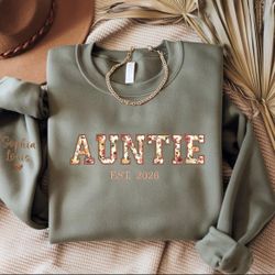 Auntie Sweatshirt (green)