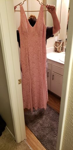 Large Pink Mermaid Dress