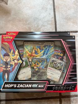 Pokemon Hop’s Zacian Ex Box
