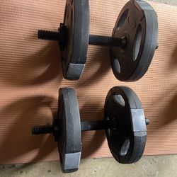 Plastic Dumbbells