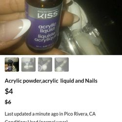 Acrylic Powder And Acrylic Liquid 