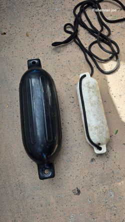 Boat fenders and line