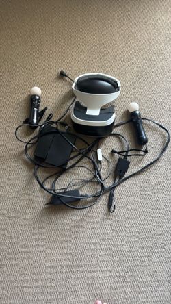 PlayStation VR Headset and controllers - free