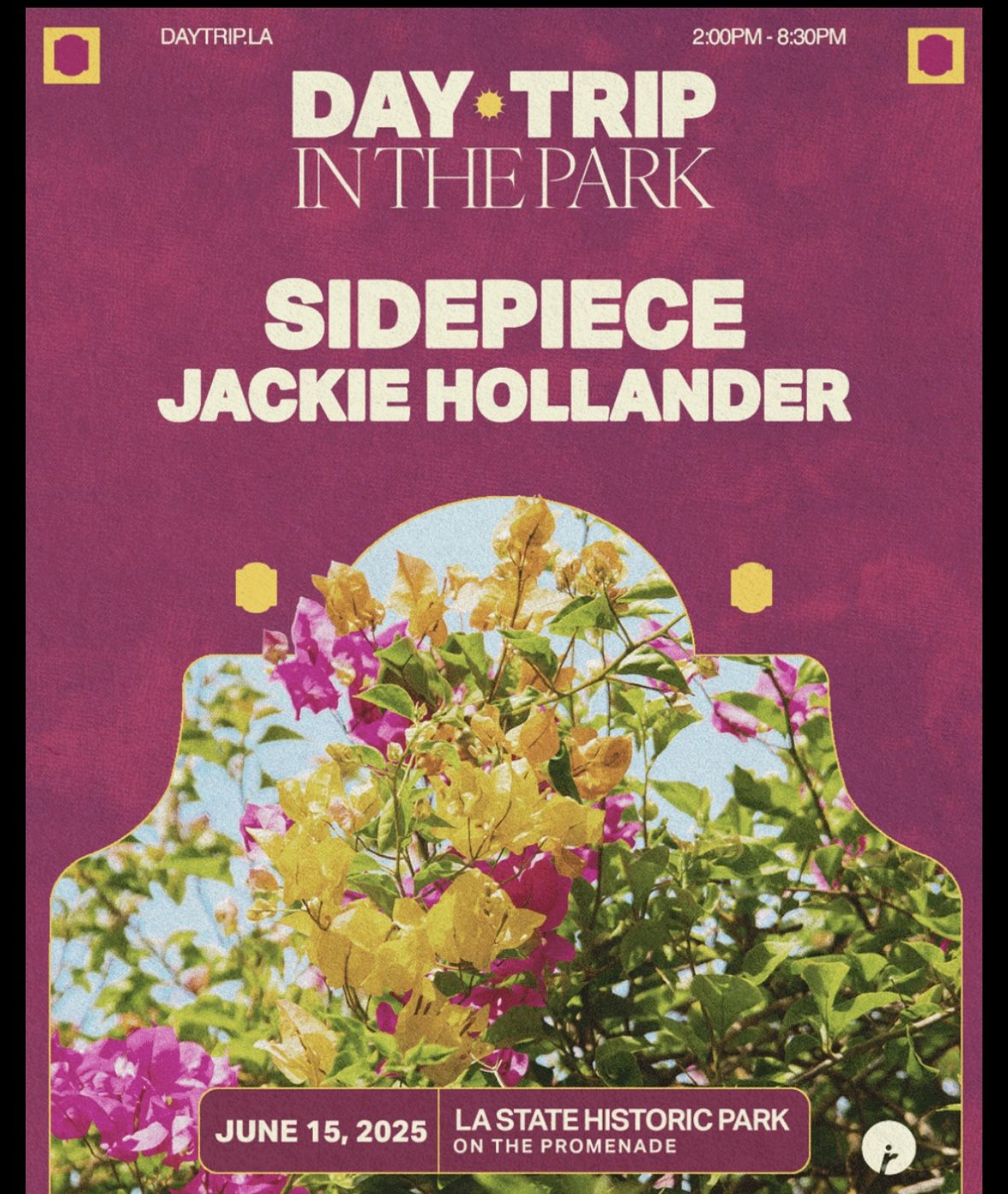 Sidepiece Daytrip In The Park