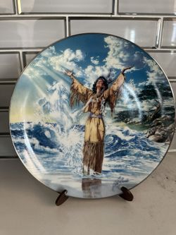 “Free Spirit” Ernie Cselko Bradford Exchange 1997 Collector Plate