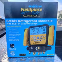 Fieldpiece 4 Port Gauges SM482V