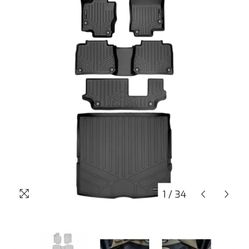 SMARTLINER CUSTOM FIT FLOOR LINERS FOR 2020-2024 MERCEDES BENZ GLE-CLASS 