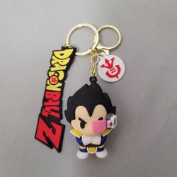 New Never Opened! DRAGON BALL Z- VEGETA Keychain, I Have Multiple of  This Keychain All New!