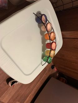 Rainbow candle holder