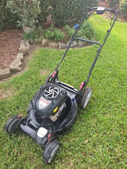Self-Propelled Lawnmower - runs and cuts - no bag