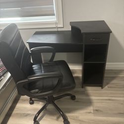 Computer Table And Chair