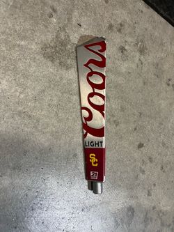 Coors Light USC Trojans Beer Tap Handle