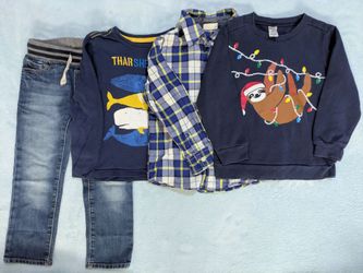 Boy's clothes set, size 4 years