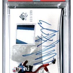 Marshawn Lynch Auto Patch RC SP Upper Deck PSA DNA Dual Certification 1/1