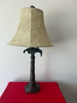 Classic Palm Tree Lamp 32” tall