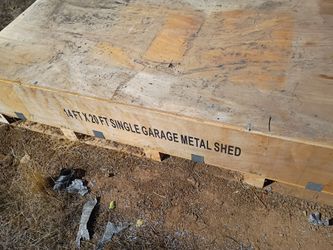 Metal shed