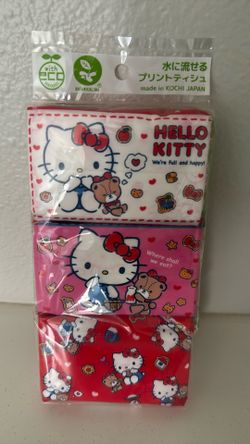 Hello Kitty Mini Pocket Tissues