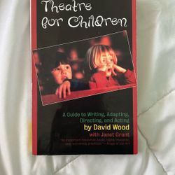 Theatre For Children By David Wood