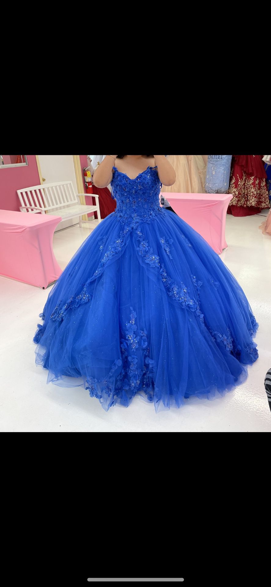 Quinceañera Dress Royal Blue