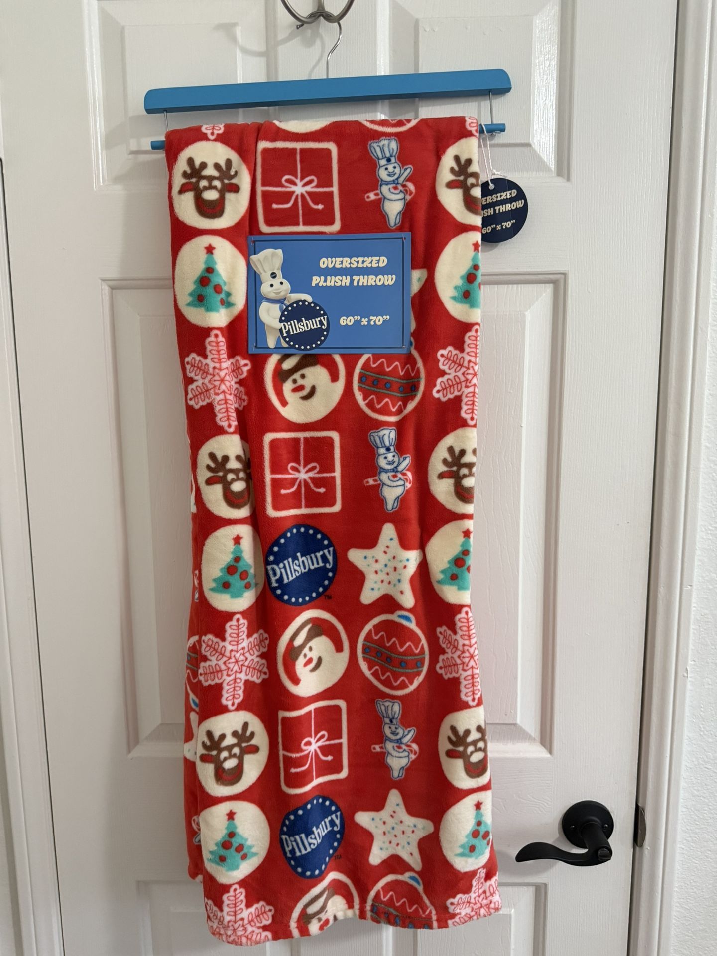 PILLSBURY DOUGH BOY OVERSIZED BLANKET