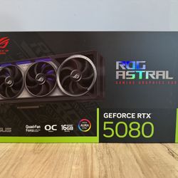 ASUS ROG Astral GeForce RTX™ 5080 OC Edition Gaming Graphics Card