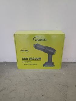 Wokegi Car Vacuum / 2 battery pack