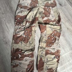 Camo Cargo Pants 