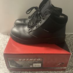 ROTHCO FORCED ENTRY WATERPROOF TACTICAL BOOT (MEN’S US 11/BLACK) 🥾🥾