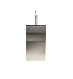 EdgeStar Single tap Sixth-barrel keg Black cabinet, Digital Freestanding Beer kegerator