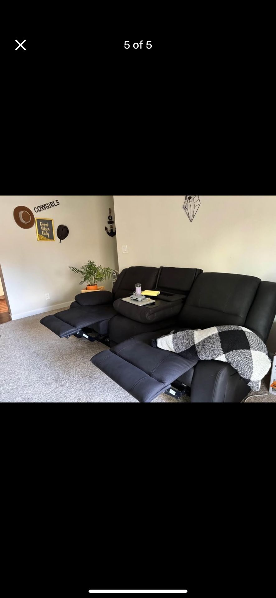 Recliner Sofa From Ashley’s