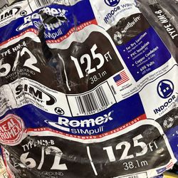 New Romex wire 6/2