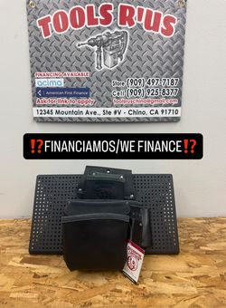 UB5060 OCCIDENTAL LEATHER 3POUCH PRO FASTENER BAG**(FINANCIAMOS/WE FINANCE)**