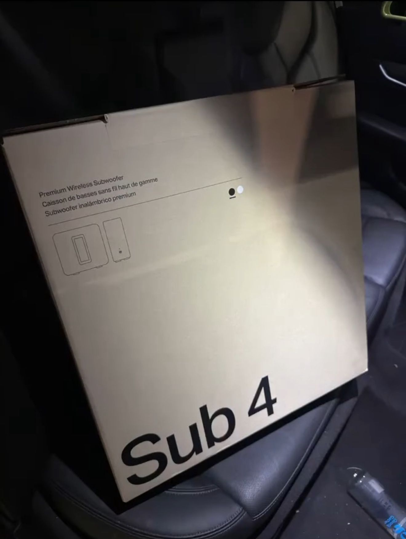 Sonos Subwoofer Gen 4 NIB With Store Receipt