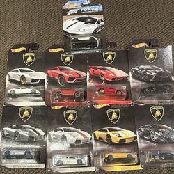 2016 Lamborghini Hot wheel Set