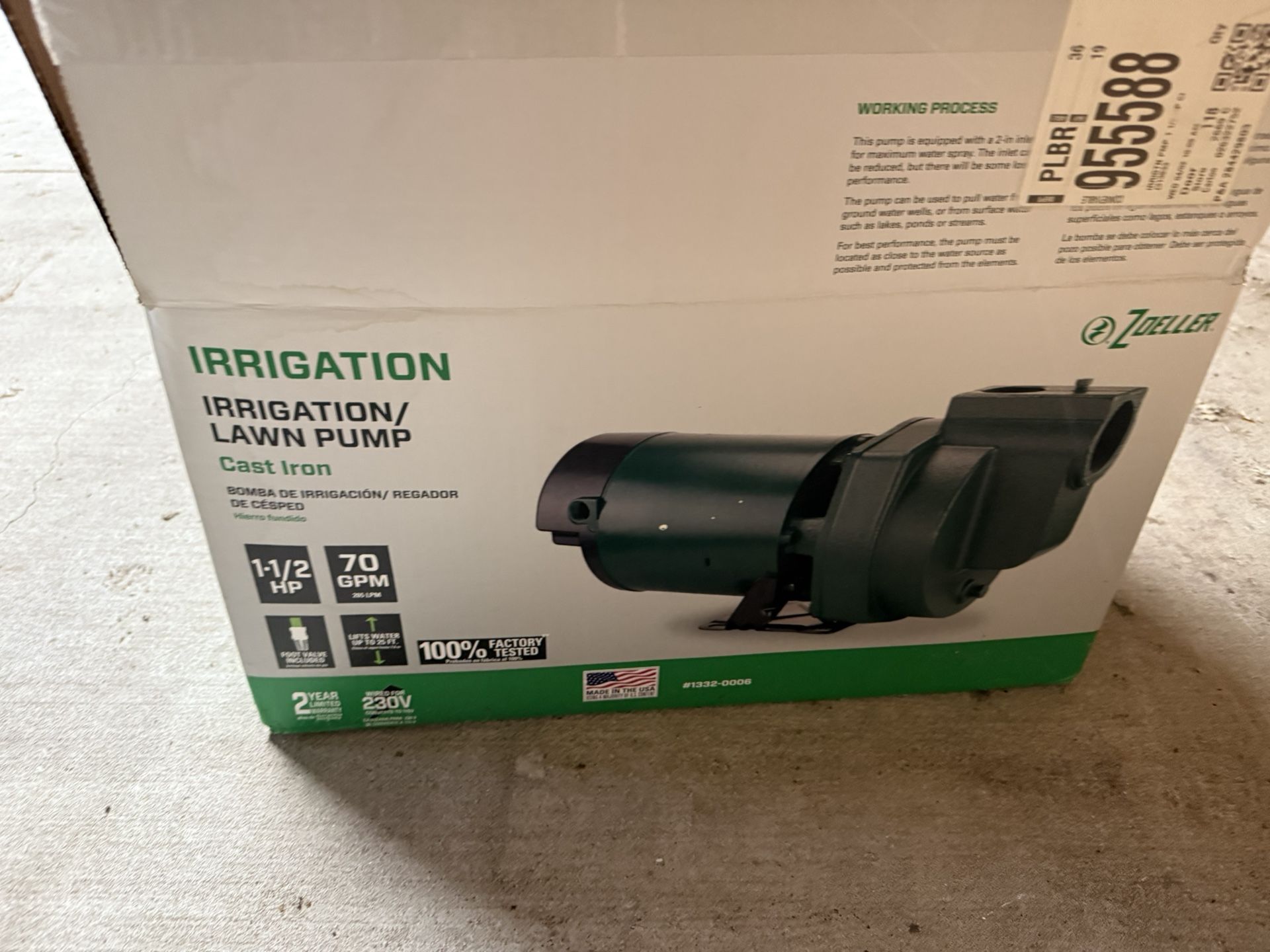 Water Pump  Used  $40